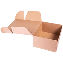 Коробка подарочная "34930", 30x25x15 см, коричневый