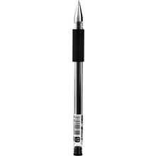 Ручка гелевая "Daily", 0.5 мм, прозрачный, стерж. черный