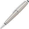 Ручка-роллер "Cross Edge", 0.7 мм, серый, серебристый, стерж. черный - 4