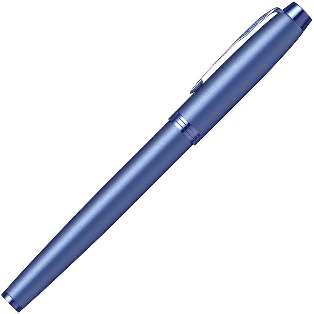 Ручка перьевая Parker "IM Monochrome F328", M, синий, патрон синий - 5