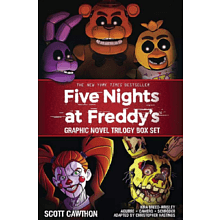 Комплект на английском языке "Five Nights at Freddy's Graphic Novel Trilogy Box Set", Scott Cawthon, Elley Cooper