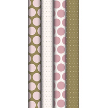 Бумага декоративная в рулоне "Excellia. Pink and gold", 80 г/м2, 2x0,7 м, ассорти