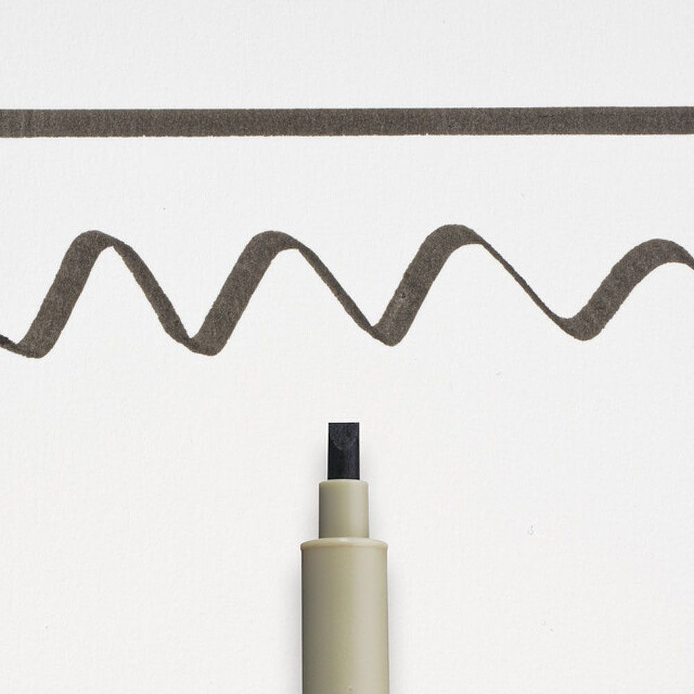 Ручка капиллярная "Pigma Graphic", 3 мм, черный - 2