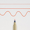 Ручка капиллярная "Pigma Micron PEN", 0.4-0.5 мм, красный - 2