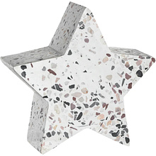 Украшение декоративное "Звезда Autentico", 12 см, белый