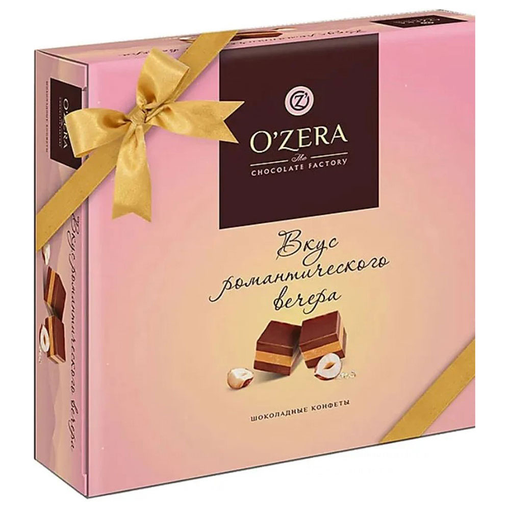 Конфеты шоколадные "O`Zera. Вкус романтического вечера", 195 г