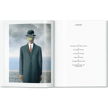 Книга на английском языке "Basic Art. Magritte"  - 2