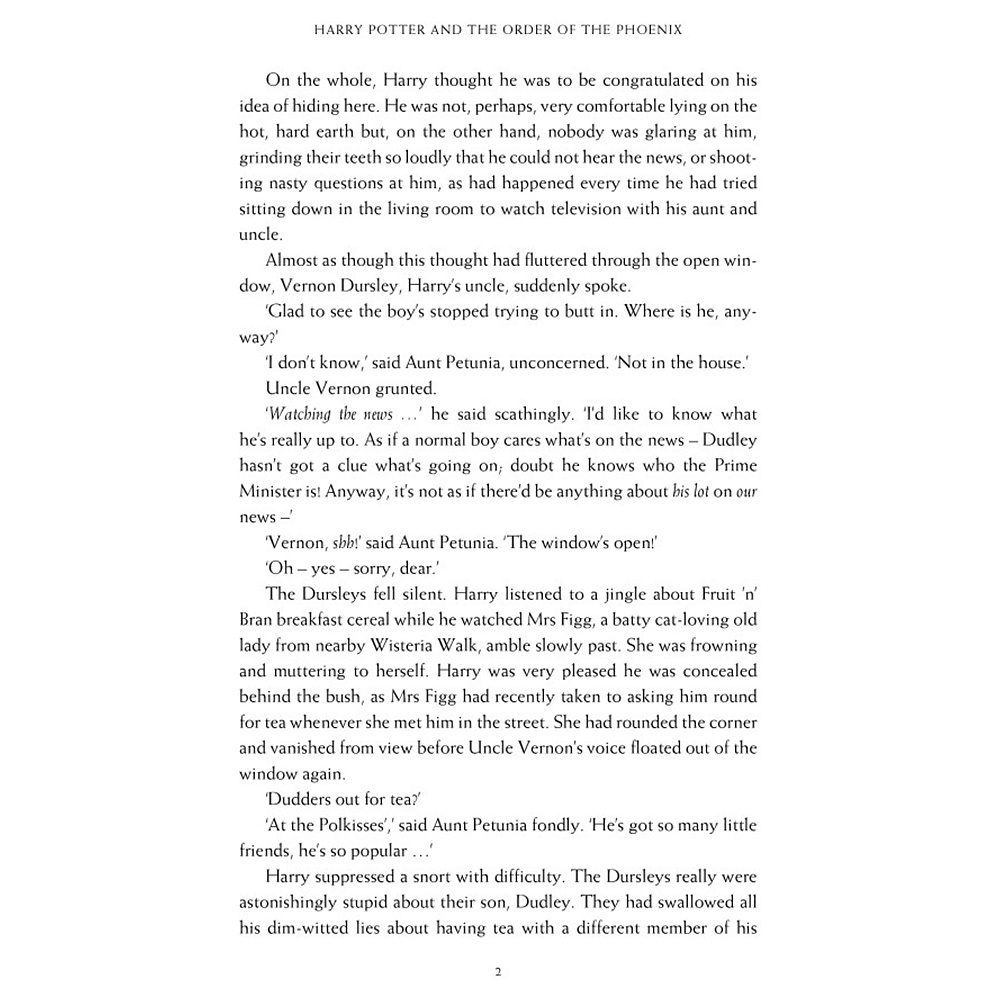 Книга на английском языке "Harry Potter and the Order of the Phoenix – Adult PB", Rowling J.K.  - 8