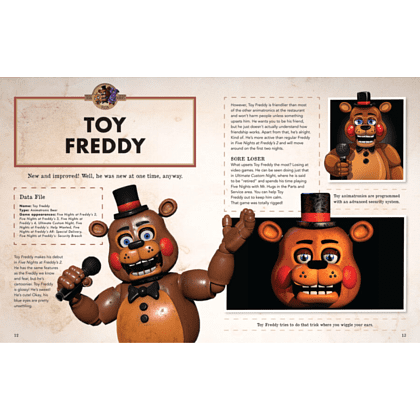 Книга на английском языке "Five Nights at Freddy's: Official Character Encyclopedia", Scott Cawthon - 4