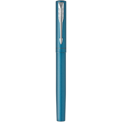 Ручка перьевая Parker "Vector XL F21", F, морская волна, патрон синий - 3