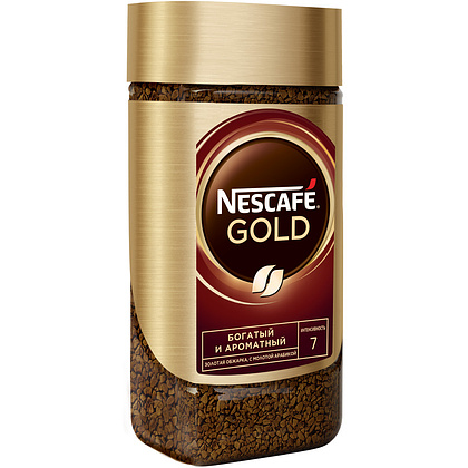 Кофе "Nescafe" Gold, растворимый, 190 г - 6