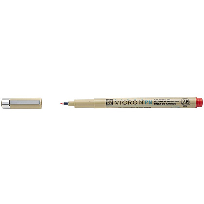 Ручка капиллярная "Pigma Micron PEN", 0.4-0.5 мм, красный - 3