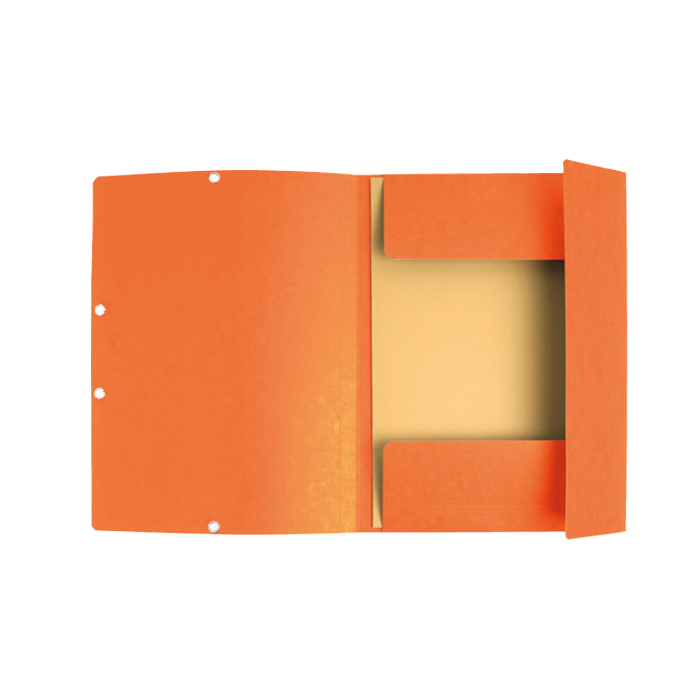 Папка на резинках "Manila", A4, 15 мм, картон, оранжевый - 2